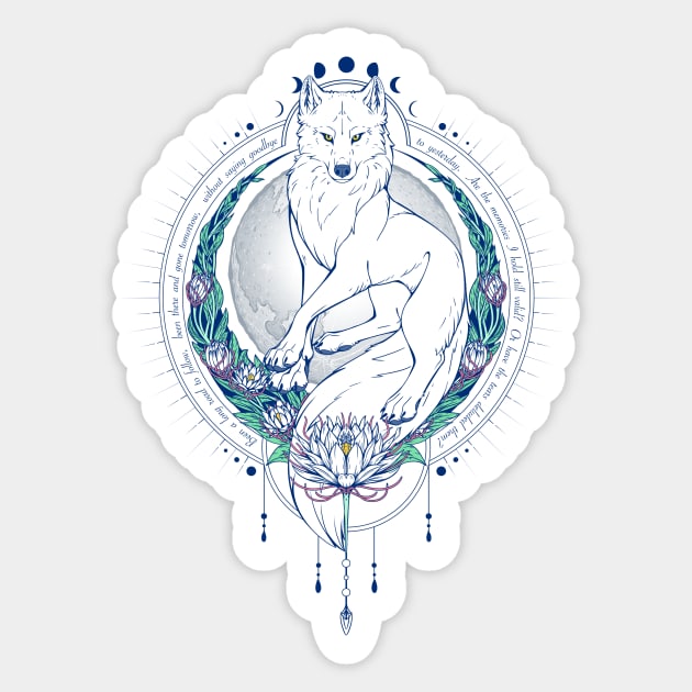Protector of Paradise Sticker by ChocolateRaisinFury